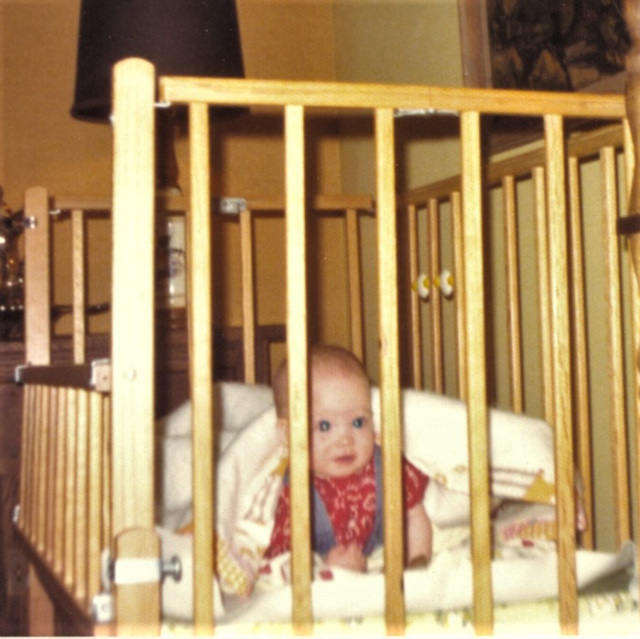 Caged Elise, March, 1975