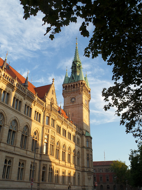 Das neue Rathaus in Braunschweig