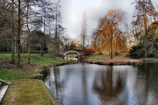 See im Raffelbergpark (Mülheim-Speldorf) / 7.01.2023