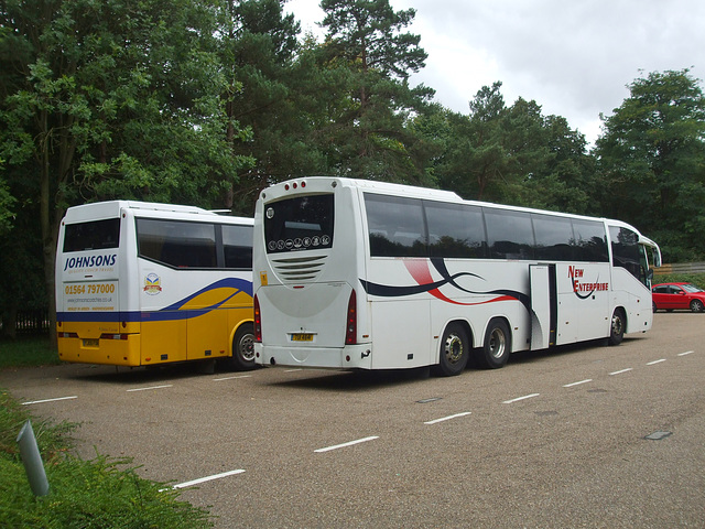 DSCF9671 Johnsons YJ05 FXK and New Enterprise TUI 4841 (YN07 LHG) at Anglesey Abbey - 7 Sep 2017 DSCF9671 Johnsons YJ05 FXK and New Enterprise TUI 4841 (YN07 LHG) at Anglesey Abbey - 7 Sep 2017