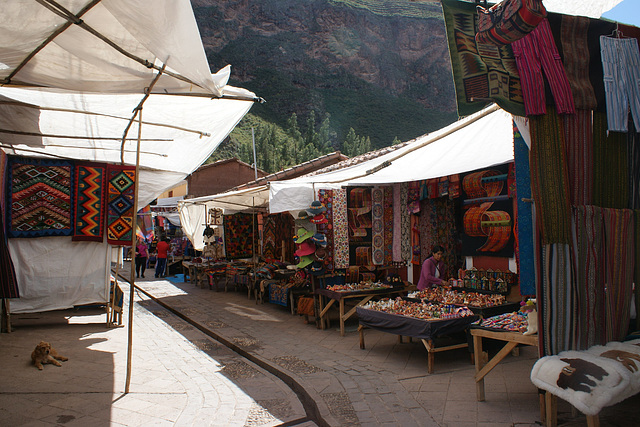 Craft Market In Pisac Village