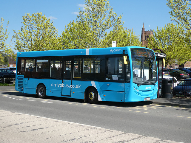 Arriva Midlands North 2145 (MX12 JXG) in Bridgnorth - 20 Apr 2023 (P1150293)