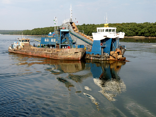 Dredging the Danube