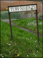Townsend street sign