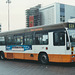 Cardiff Bus 277 (J277 JWO) in Cardiff – 26 Feb 2001