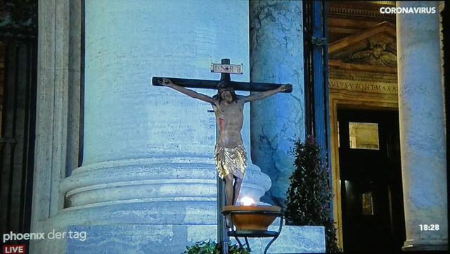 Das Pestkreuz von San Marcello