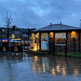 Coffee Shop at dusk