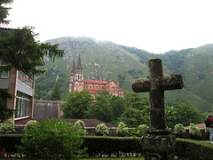 A view to Covadonga Basilica.