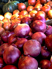 Onions in the Food Market