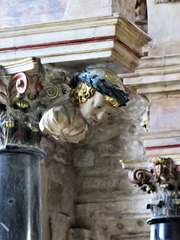 burford church, oxon (57) c17 tomb of lord justice tanfield +1625, attrib. to gerard christmas 1628