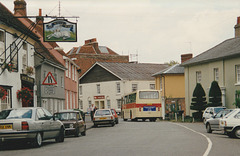 Hedingham Omnibuses L148 (WPH 135Y) in Nayland – 2 Aug 1994 (233-23)