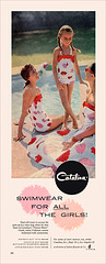 Catalina Swimsuit Ad, 1956