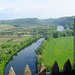La Dordogne vue des tours du château de Beynac (Dordogne)