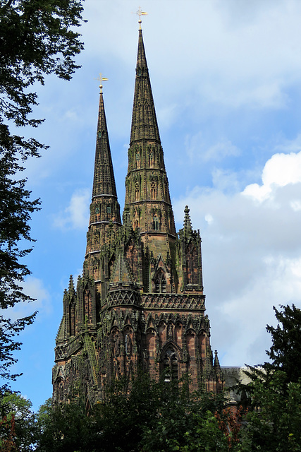 lichfield cathedral, staffs