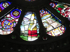wilton church, wilts glass