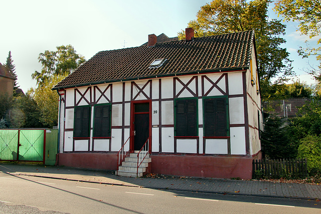 Fachwerkhaus an der Kemnastraße (Recklinghausen) / 3.10.2017