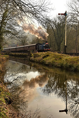 Approaching Consall Station