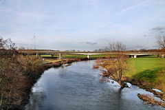 Blick auf die Ruhr (Mülheim-Styrum) / 7.01.2023