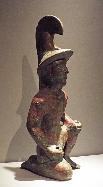 Kneeling Warrior in the Metropolitan Museum of Art, July 2017