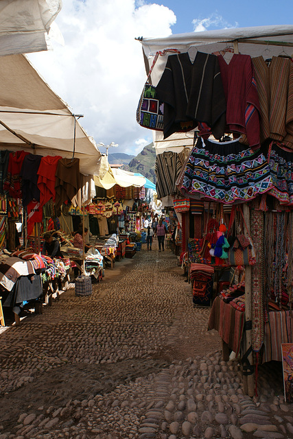 Craft Market In Pisac Village