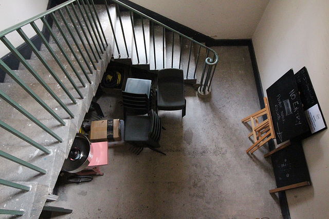 South West Staircase, St Philip's Church, Salford, Greater Manchester