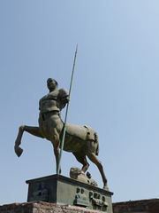 Pompeii- Forum- Statue of a Centaur