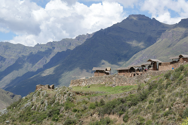 Inca Ruins At Pisac