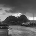 Dumbarton Rock from Hatters View
