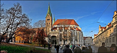 Hoher Dom zu Augsburg, Osten - Cathedral of Augsburg, east