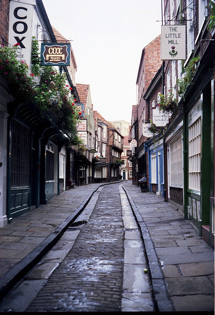 The Shambles, York (Scan from Oct 1989)