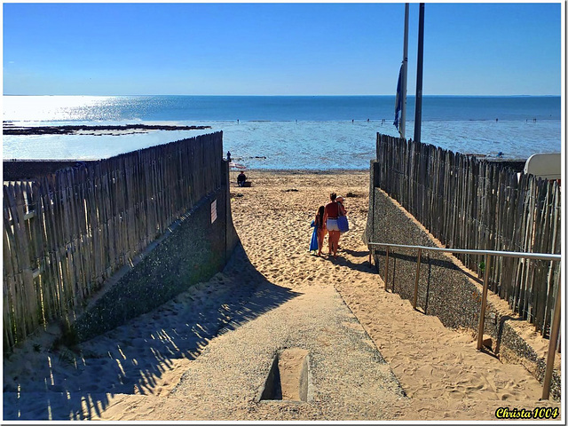 Summer day at the beach - end of April! HFF