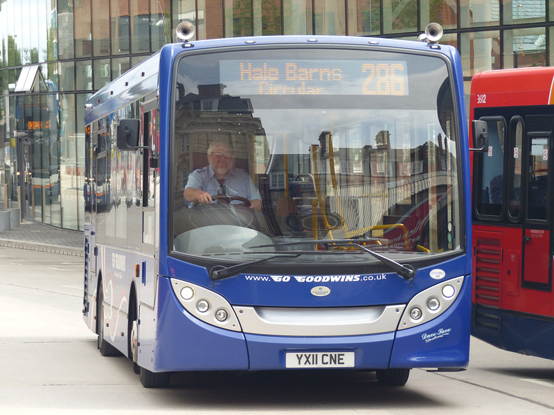 Go Goodwins YX11CNE at Altrincham Interchange - 12 July 2015