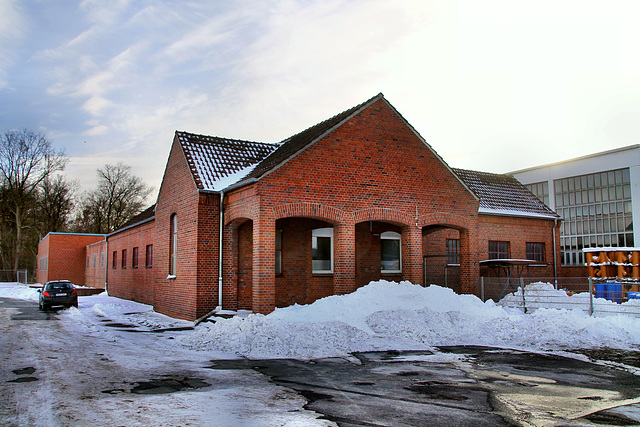 Schachtanlage Brassert 3, erhaltenes Torhaus (Marl-Brassert) / 14.02.2021