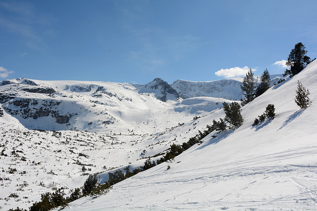 Bulgaria, Winter Path to Seven Rila Lakes Bulgaria, Winter Path to Seven Rila Lakes