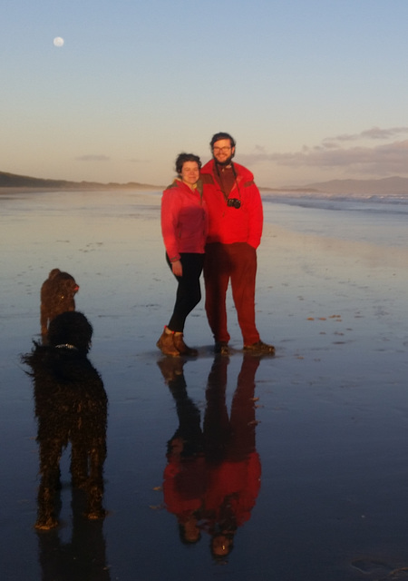 Kon & Heather at Waratah Bay