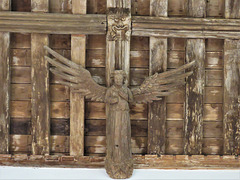 alconbury church, hunts   (35) c16 chancel roof