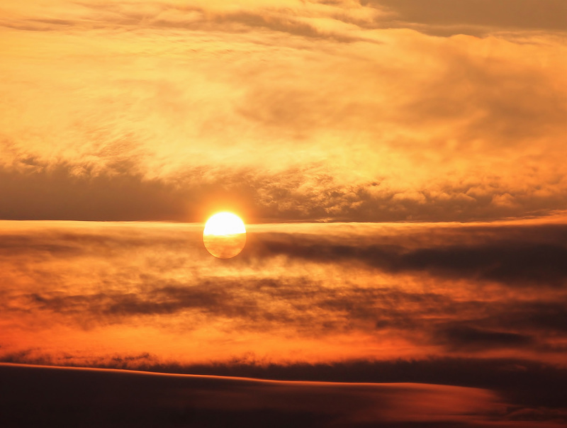 Coucher du soleil