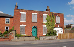 Derelict Georgian House, Borrowash, Derbyshire