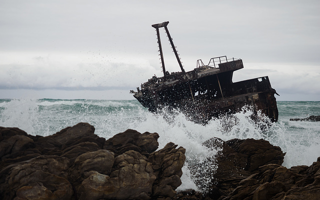 Südafrika Cape Agulhas-Wrack