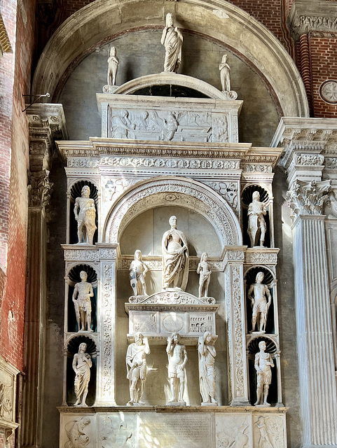 Venice 2022 – Santi Giovanni e Paolo – Funerary monument for Pietro Mocenigo