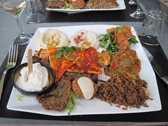 Dinner at Le Vieux Cèdre, Enghien