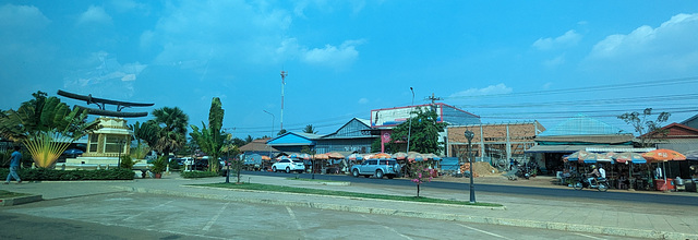 Panorama urbain du Cambodge Panorama urbain du Cambodge