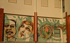 Wall paintings.