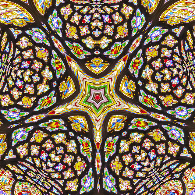 Kaleidoscope ~ Stained Glass 2