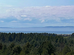 Views over the Moray Firth from the Watch Tower on Hill 99.