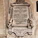 burford church, oxon (4) c18 tomb of christopher kempster + 1715, master mason to wren in london. cherubs.