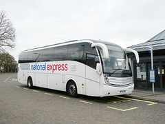 Ambassador Travel (National Express contractor) 210 (BF63 ZSK) at Mildenhall - 14 Apr 2019 (P1000904)