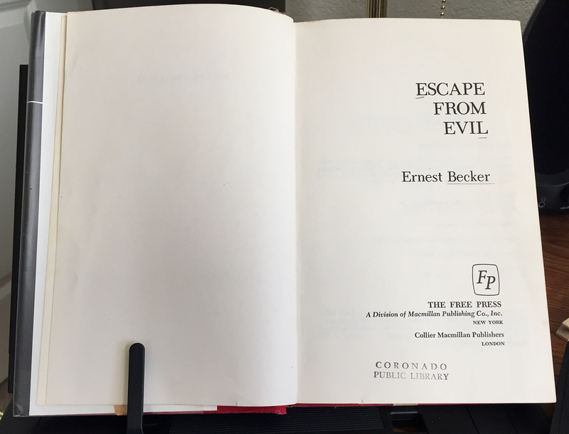 ESCAPE FROM EVIL