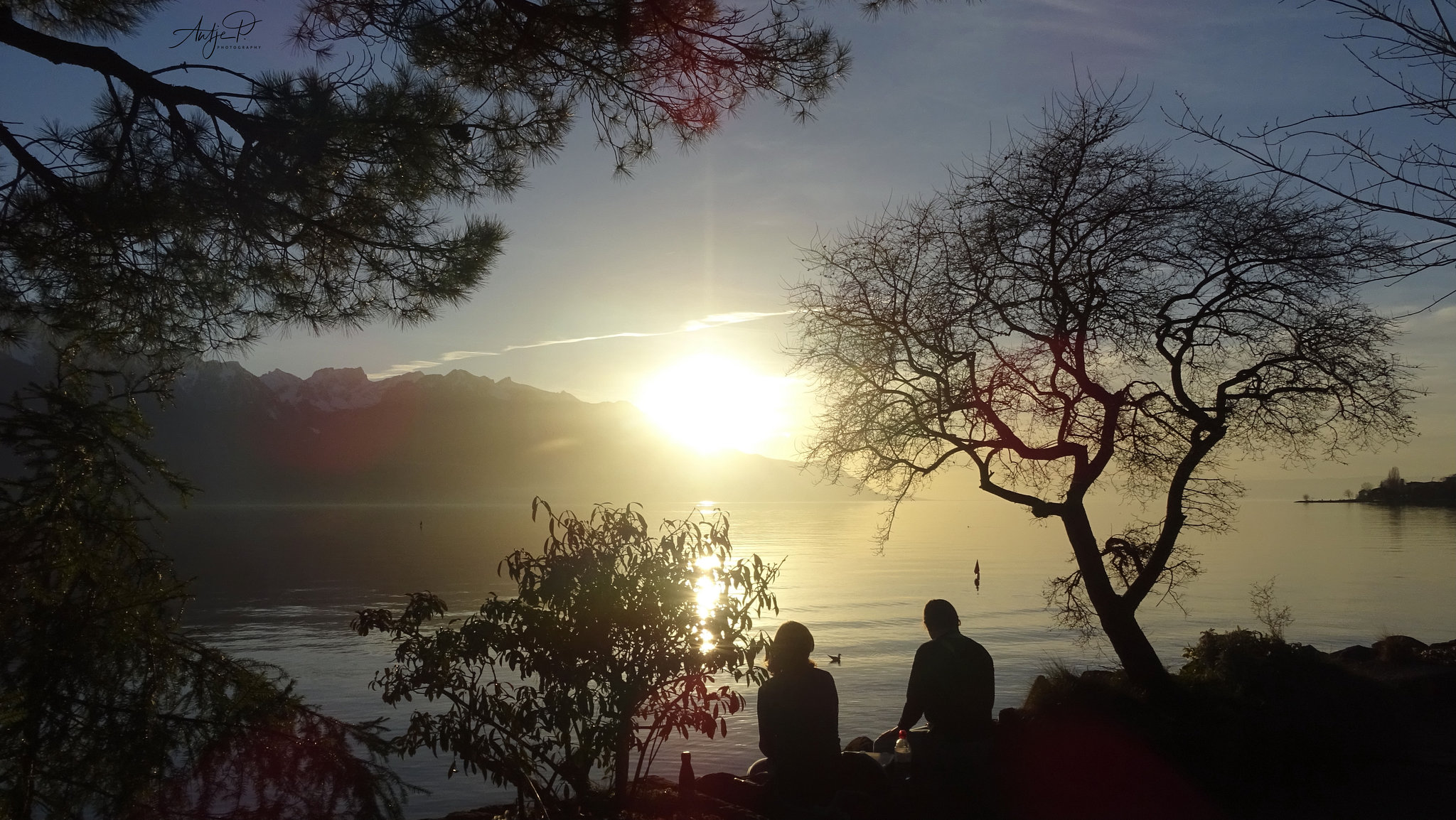 sunset meditation