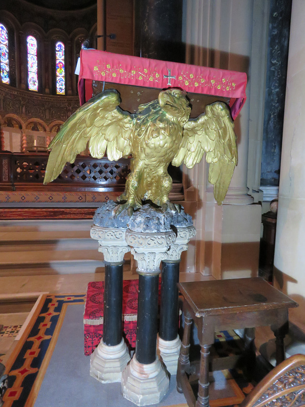 wilton church, wilts  c18 lectern
